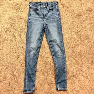 American eagle skinny jeans size 6 Long
